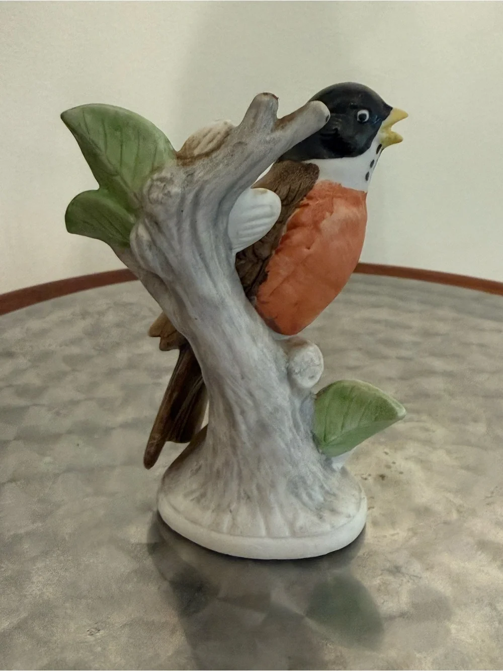 Vintage porcelain Robin figure